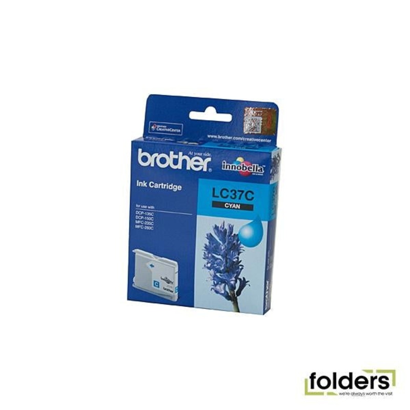 Brother LC37 Cyan Ink Cartridge