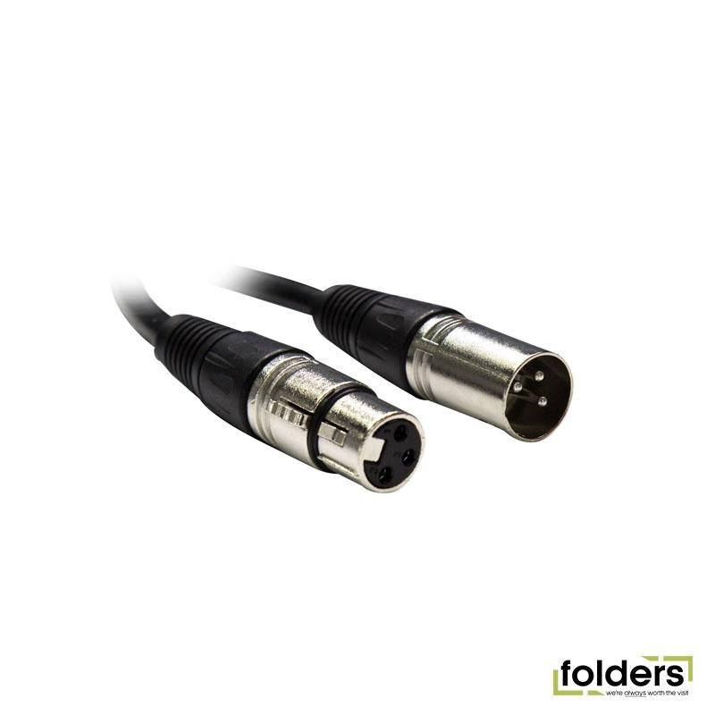 DYNAMIX 15m XLR 3-Pin Male to Female Balanced Audio Cable