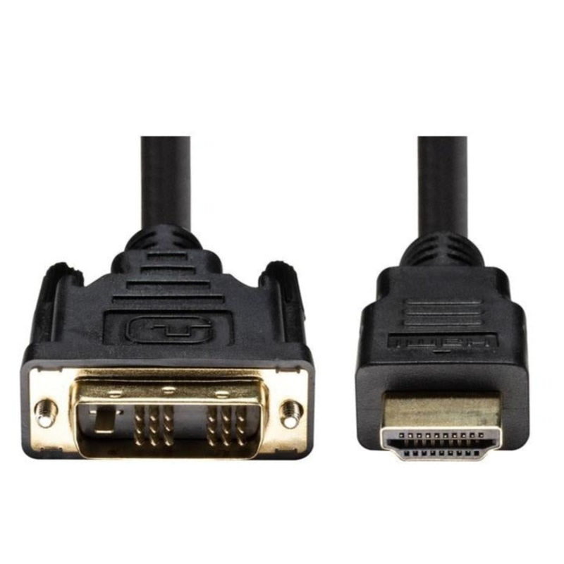 DYNAMIX 5m HDMI Male to DVI-D Male (18+1) Cable