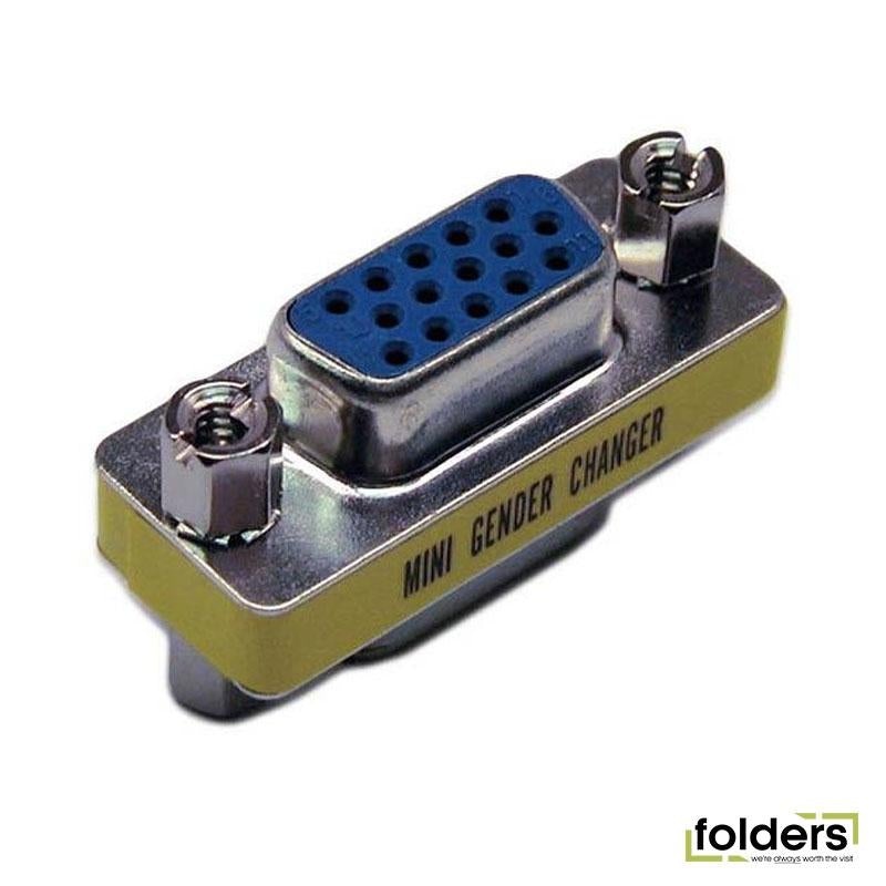 DYNAMIX HD DB15 VGA Female/Female Mini Gender Changer