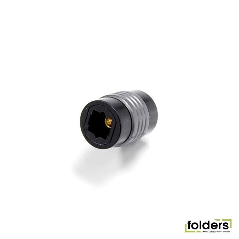 DYNAMIX TosLink Fibre Optic Audio Coupler Female to Female