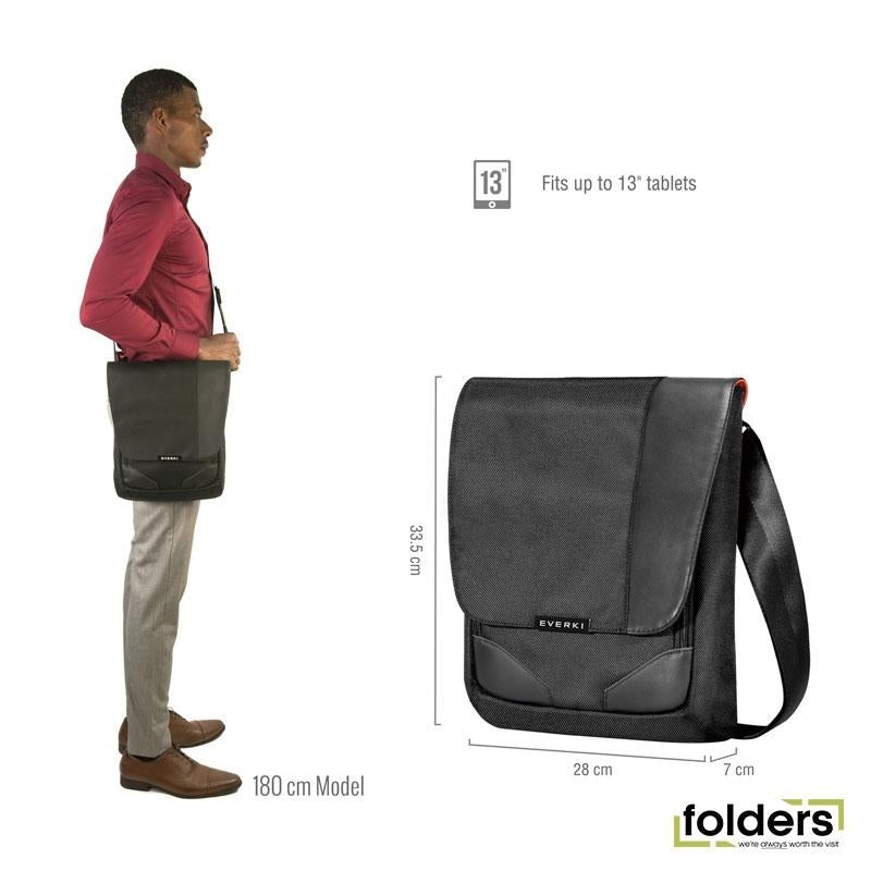 EVERKI Venue XL RFID Mini Messenger (Fits iPad Pro 12-inch)