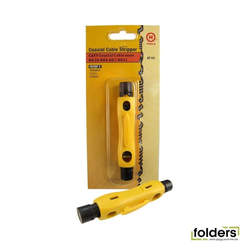 HANLONG 2x Blade Coaxial Cable Stripper