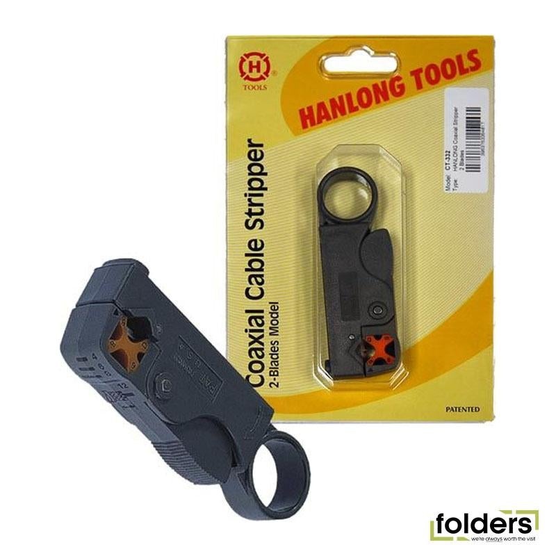HANLONG Coaxial Stripper 2x Blades RG58/59/62/6