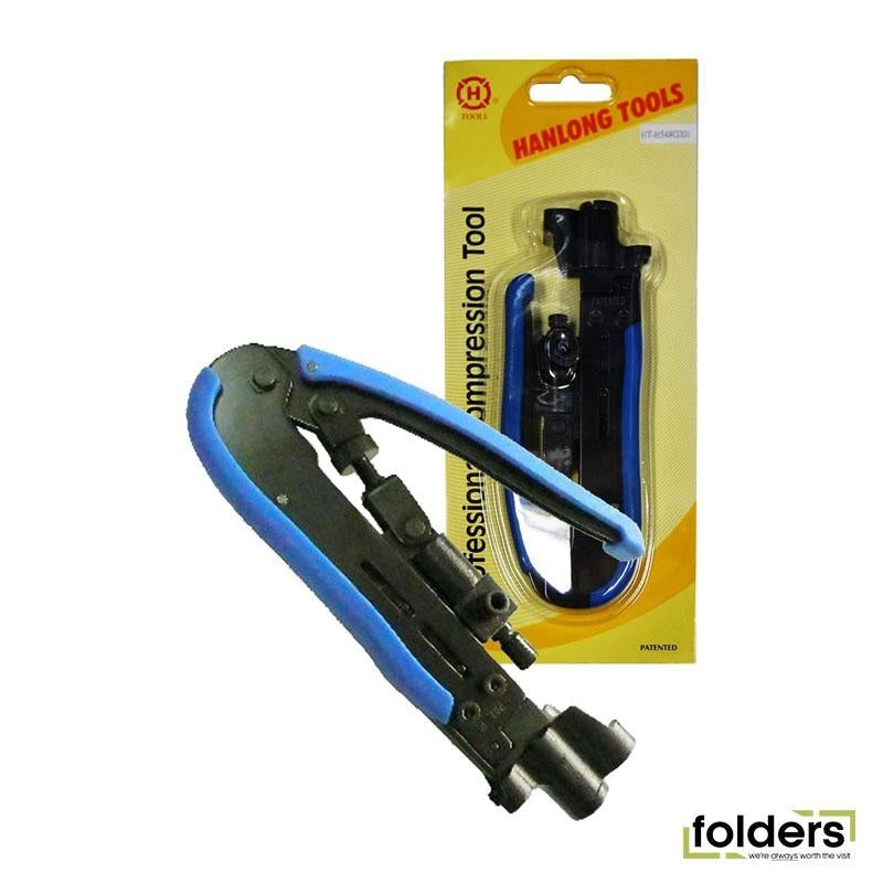 HANLONG Professional Compression Crimp Tool
