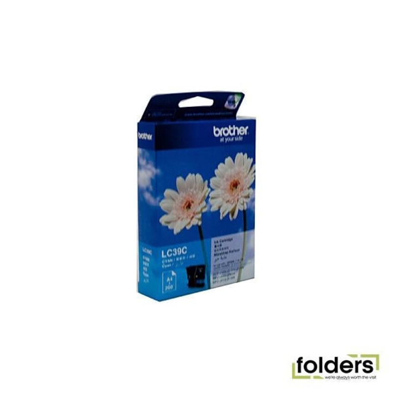 Brother LC39 Cyan Ink Cartridge