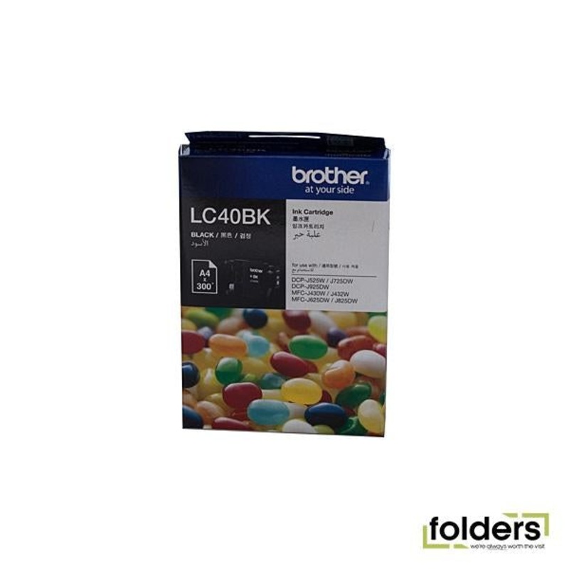 Brother LC40 Black Ink Cartridge