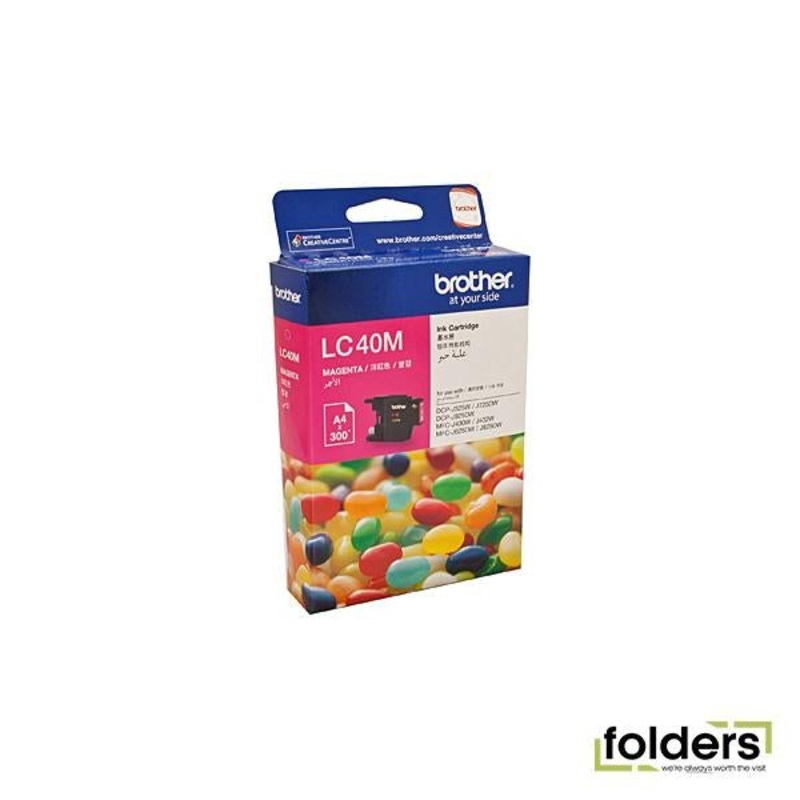 Brother LC40 Magenta Ink Cartridge