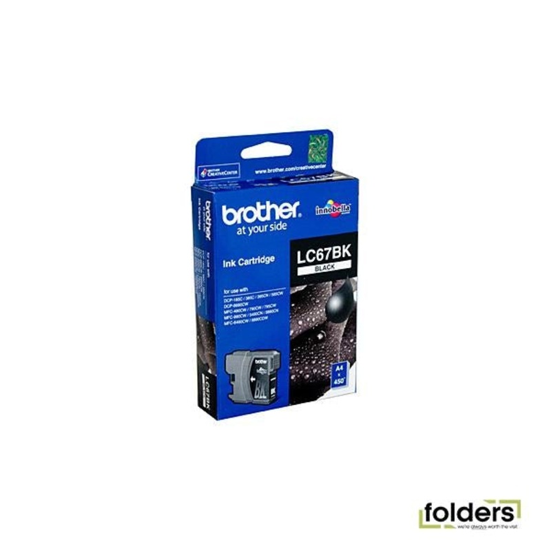 Brother LC67 Black Ink Cartridge