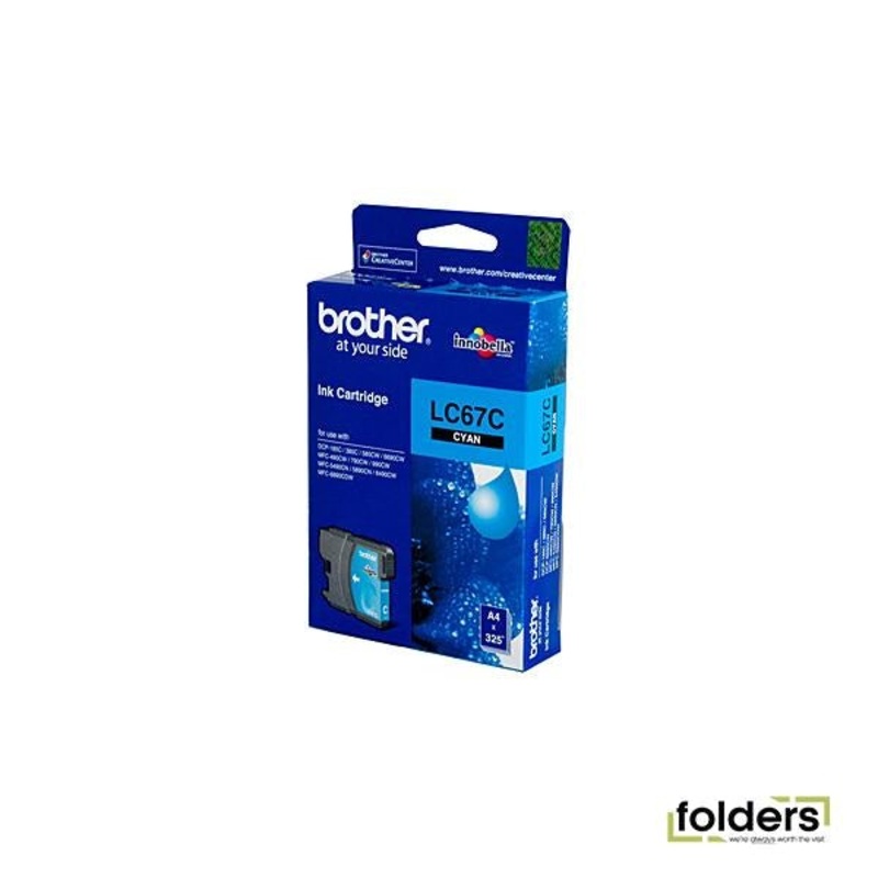 Brother LC67 Cyan Ink Cartridge