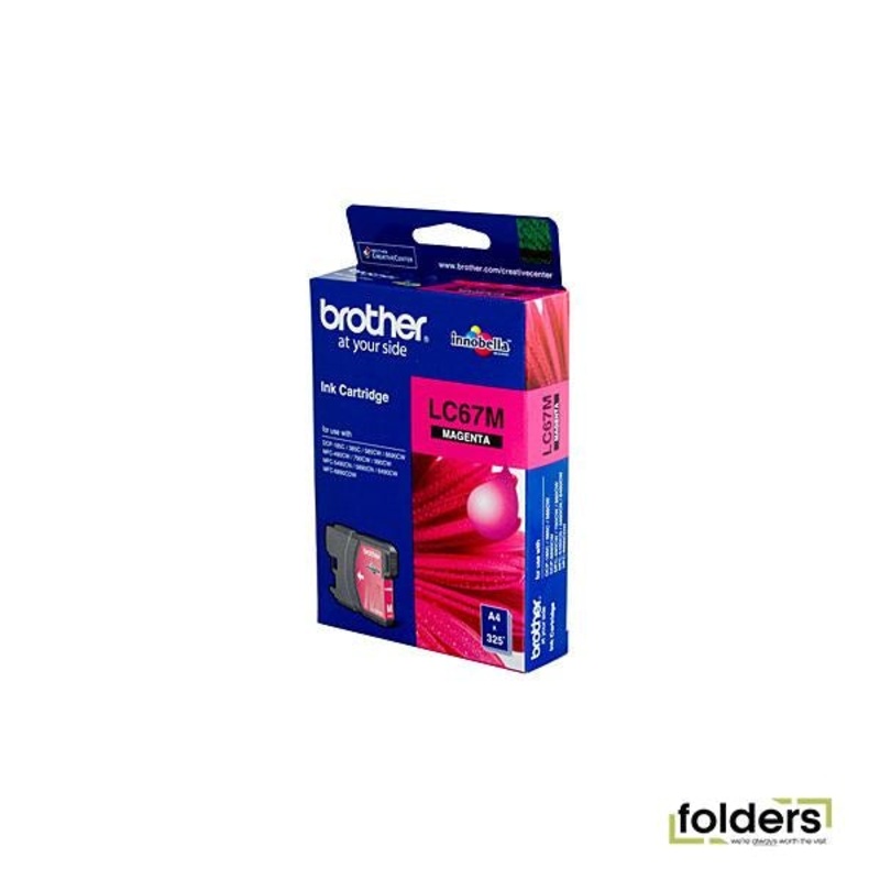 Brother LC67 Magenta Ink Cartridge