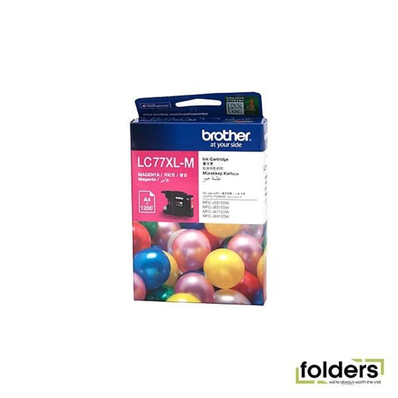 Brother LC77XL Magenta Ink Cartridge