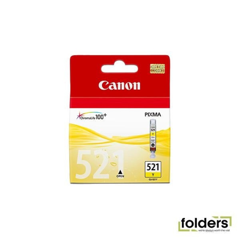 Canon CLI521 Yellow Ink Cartridge