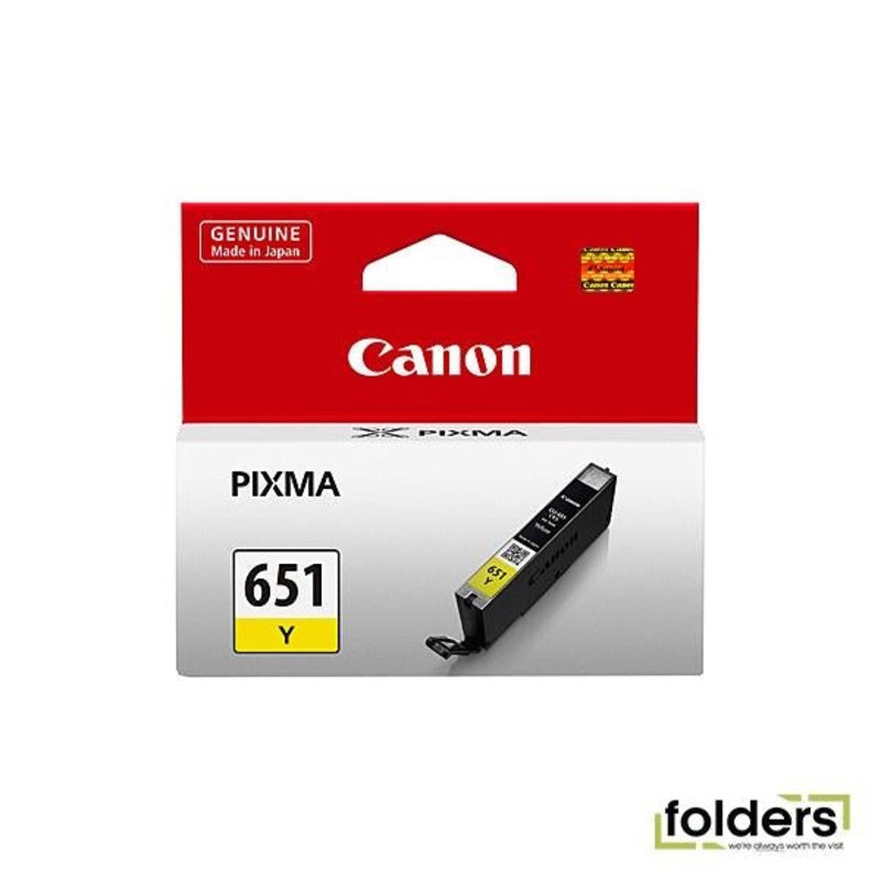 Canon CLI651 Yellow Ink Cartridge