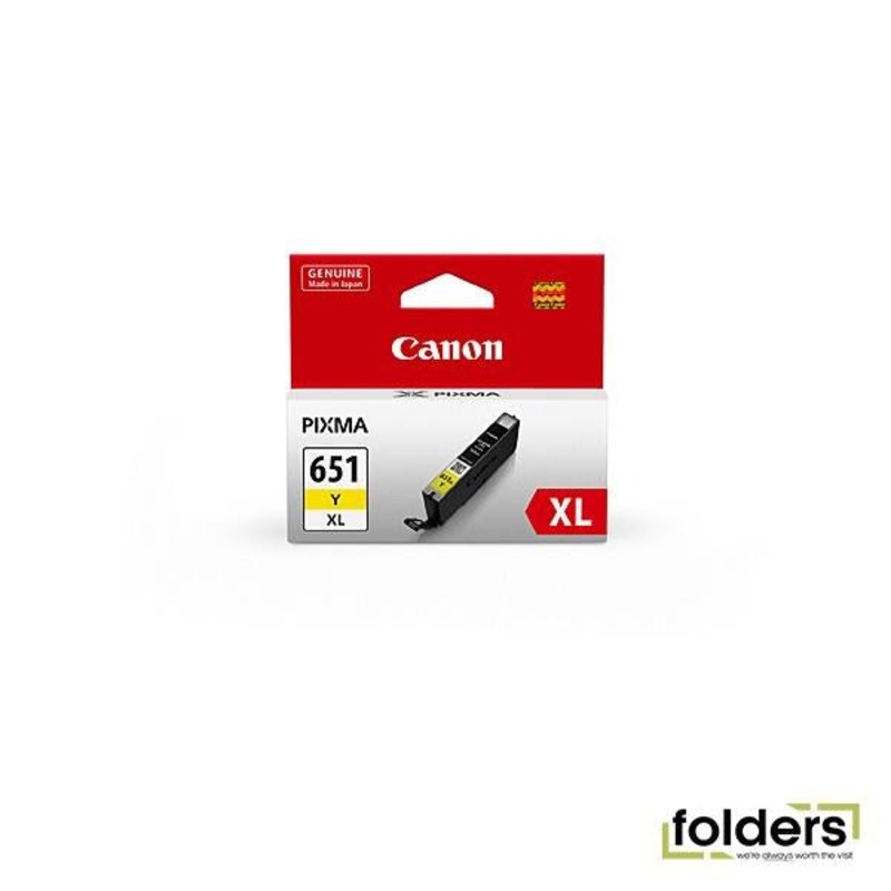Canon CLI651XL Yellow Ink Cartridge