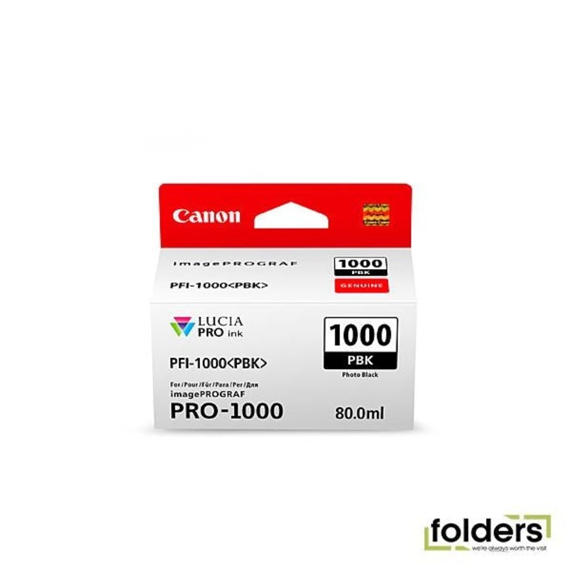 Canon Ph Blk Ink Cartridge