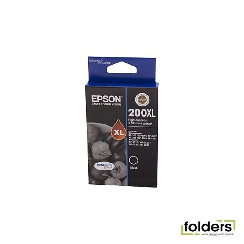 Epson 200 HY Black Ink Cartridge