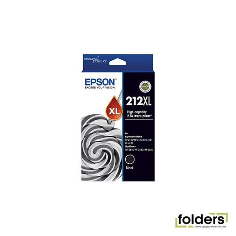 Epson 212 HY Black Ink Cartridge