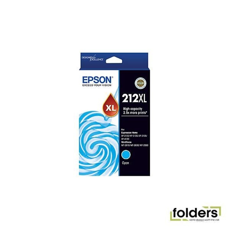 Epson 212 HY Cyan Ink Cartridge