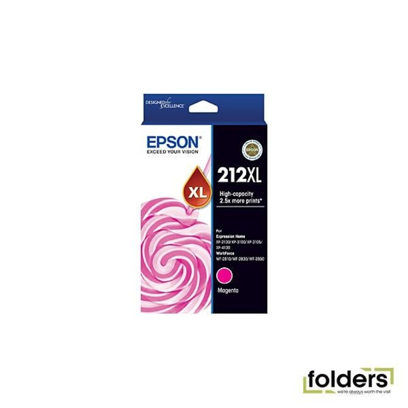 Epson 212 HY Magenta Ink Cartridge