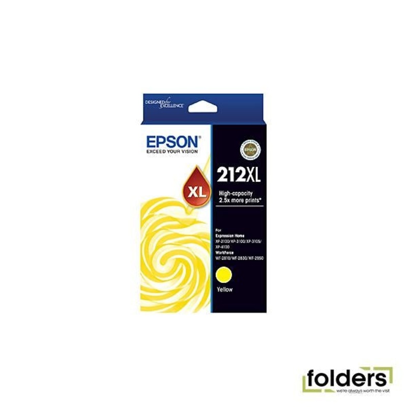 Epson 212 HY Yellow Ink Cartridge