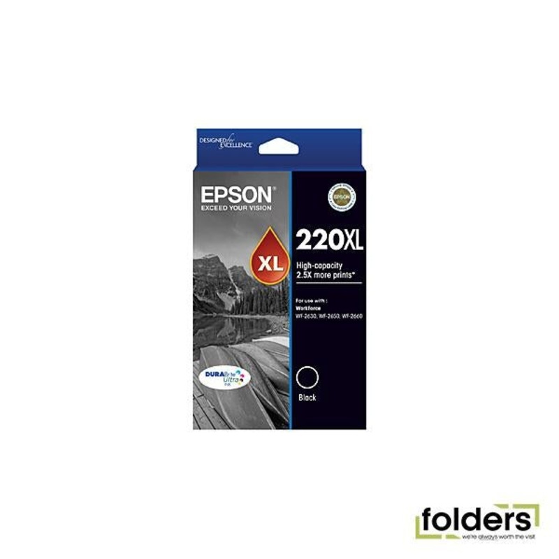Epson 220 HY Black Ink Cartridge
