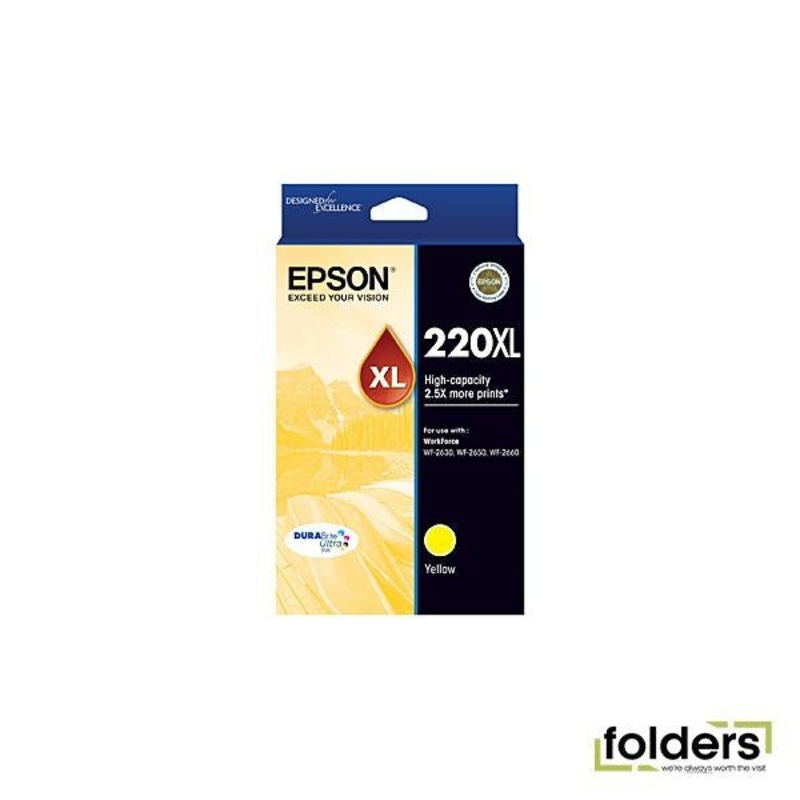 Epson 220 HY Yellow Ink Cartridge