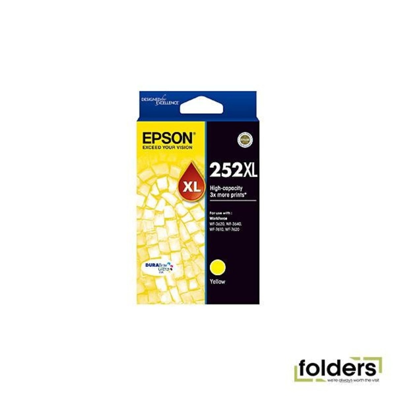 Epson 252 HY Yellow Ink Cartridge