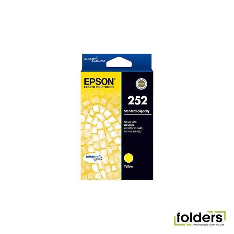 Epson 252 Yellow Ink Cartridge