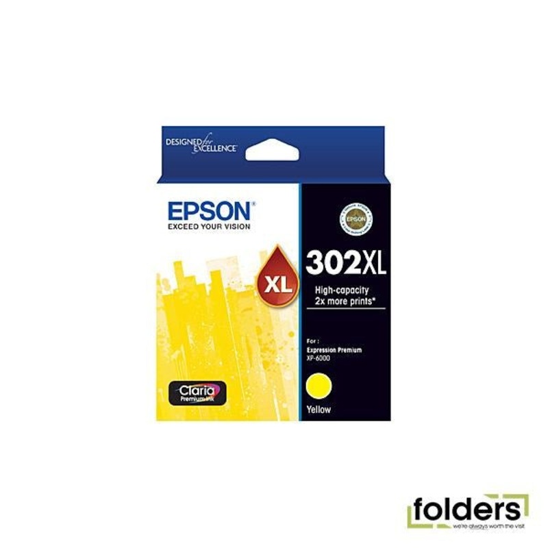 Epson 302 HY Yellow Ink Cartridge