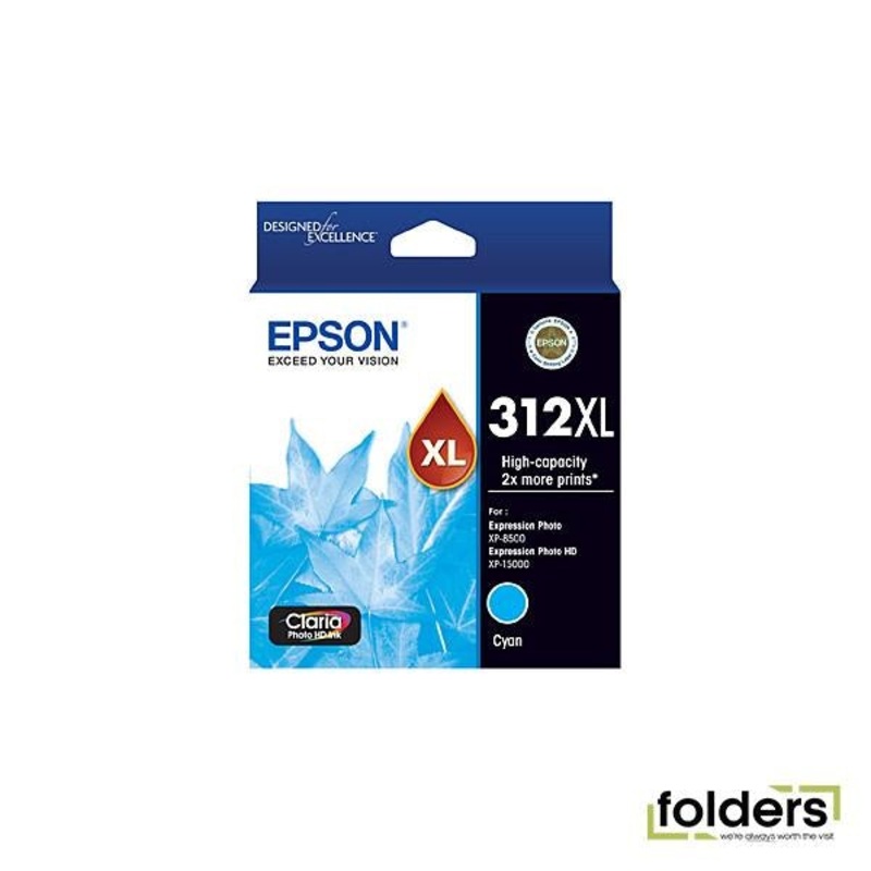 Epson 312 HY Cyan Ink Cartridge
