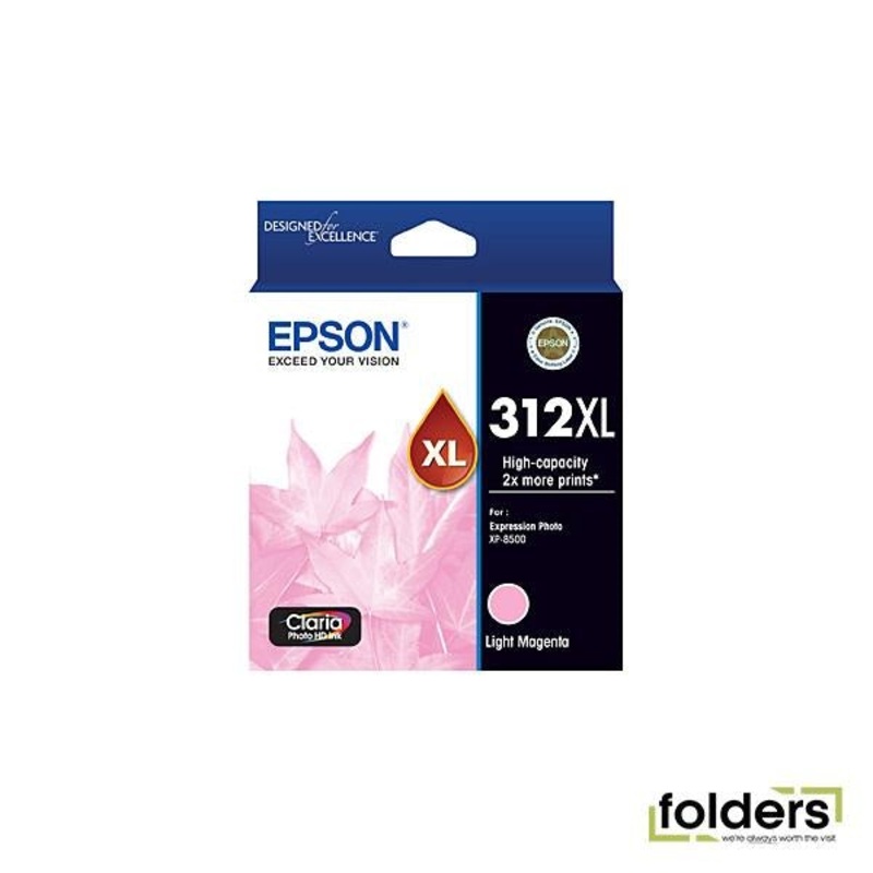 Epson 312 HY Lt Magenta Ink Cartridge