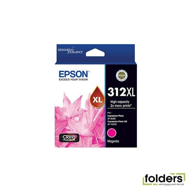 Epson 312 HY Magenta Ink Cartridge