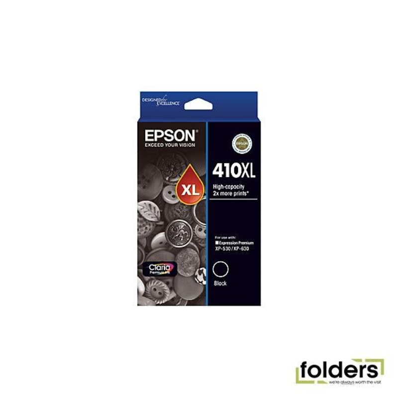 Epson 410 HY Ph Blk Ink Cartridge