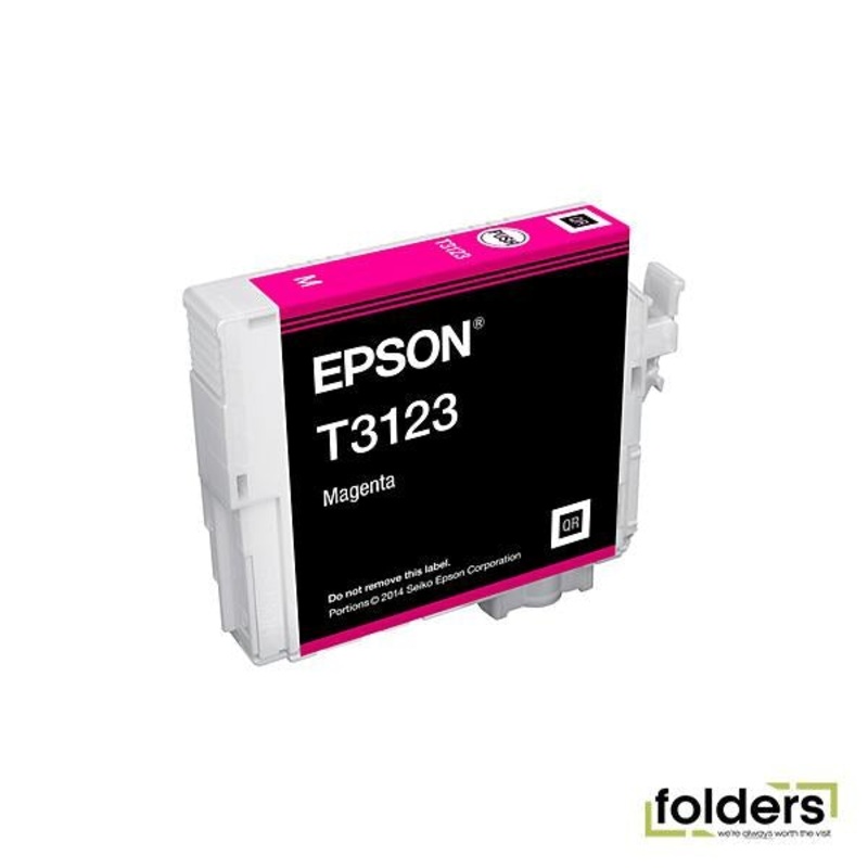 Epson T3123 Magenta Ink Cartridge