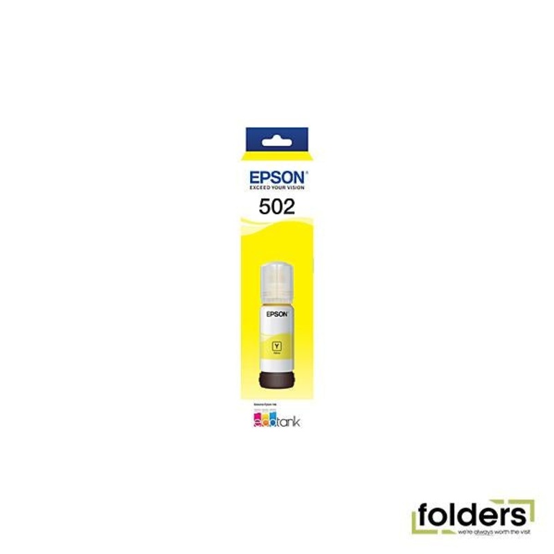 Epson T502 Yellow Eco Tank Ink