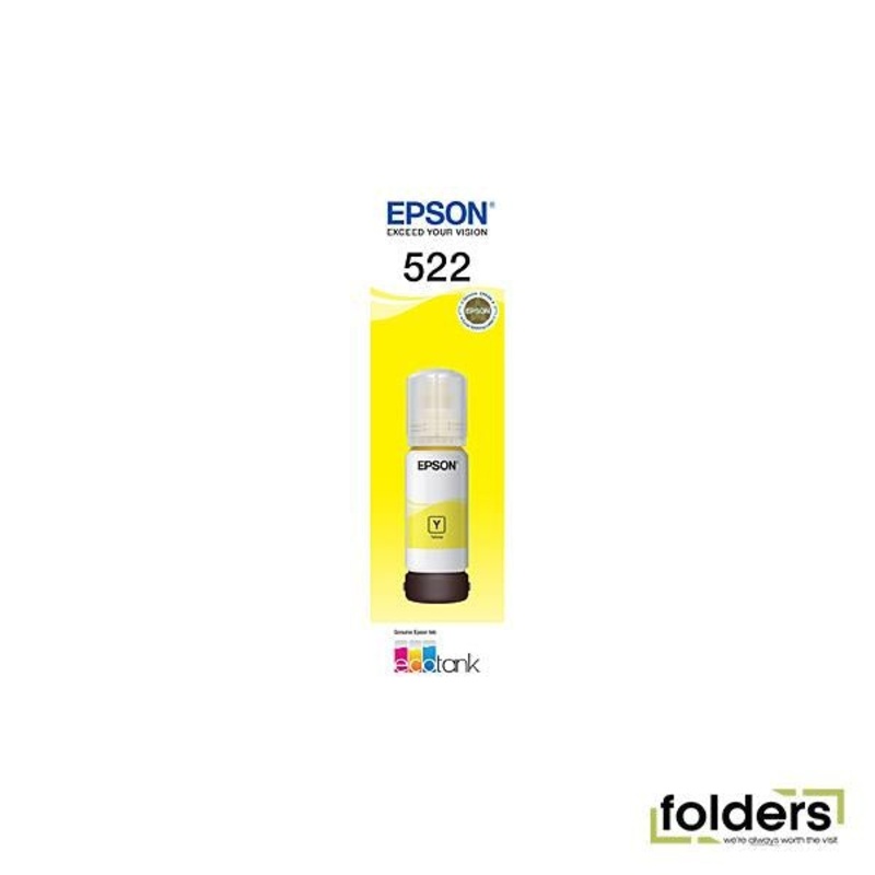 Epson 522 Yellow Ink Bottle