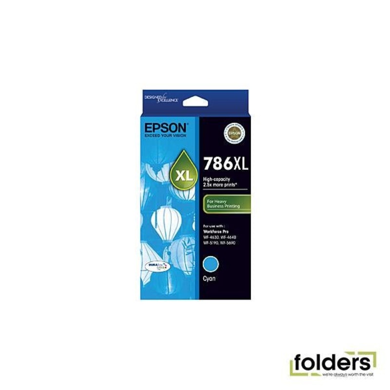 Epson 786XL Cyan Ink Cartridge