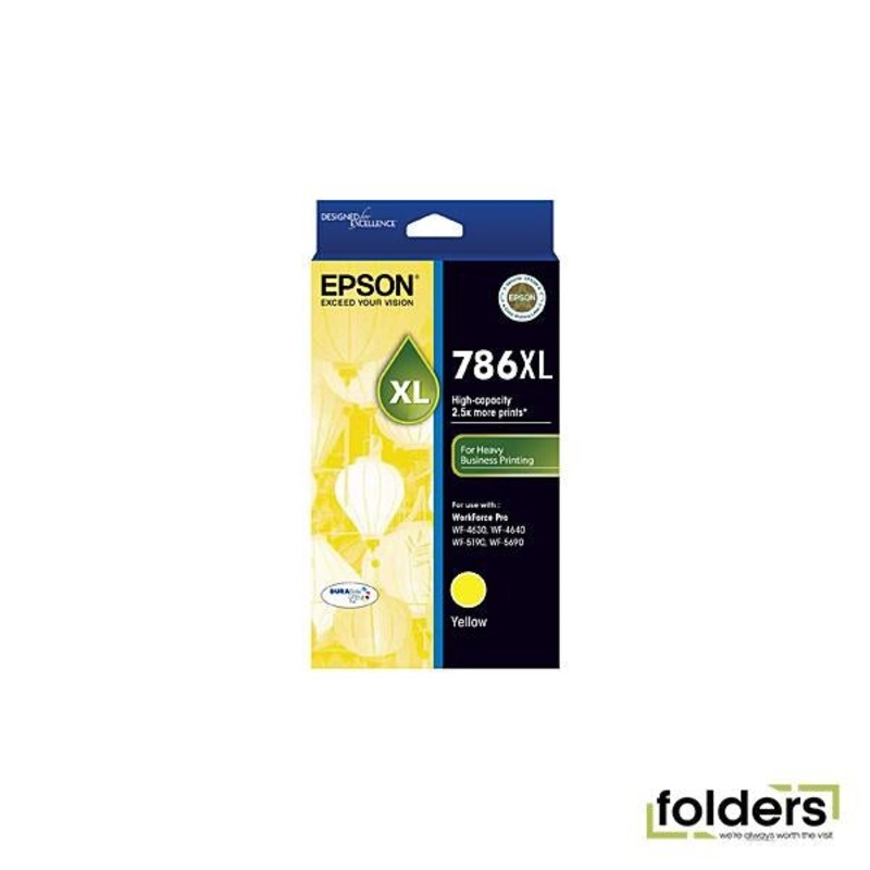 Epson 786XL Yellow Ink Cartridge