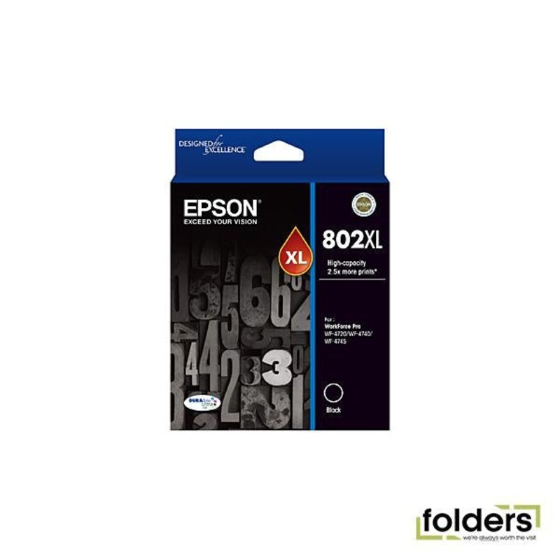 Epson 802 Black XL Ink Cartridge