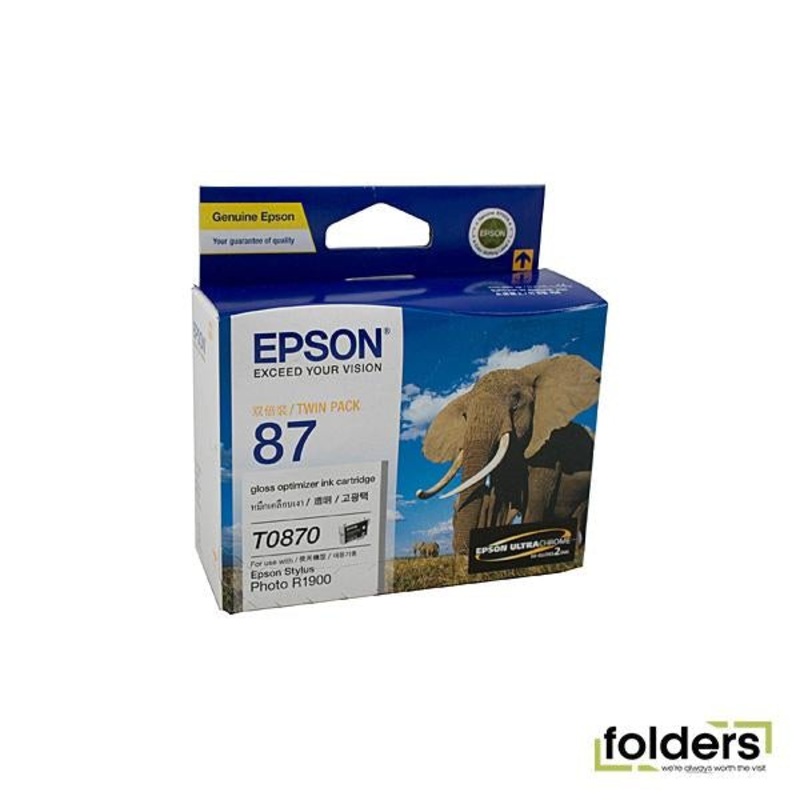 Epson T0870 Gloss OptimiserInk