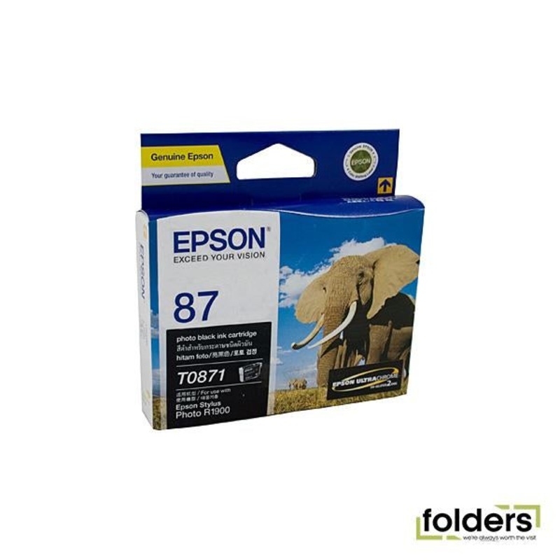 Epson T0871 Photo Black Ink