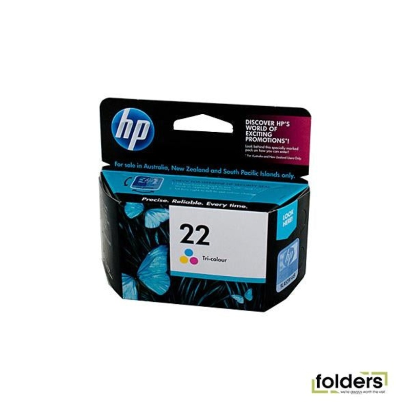 HP #22 Colour Ink Cartridge C9352AA
