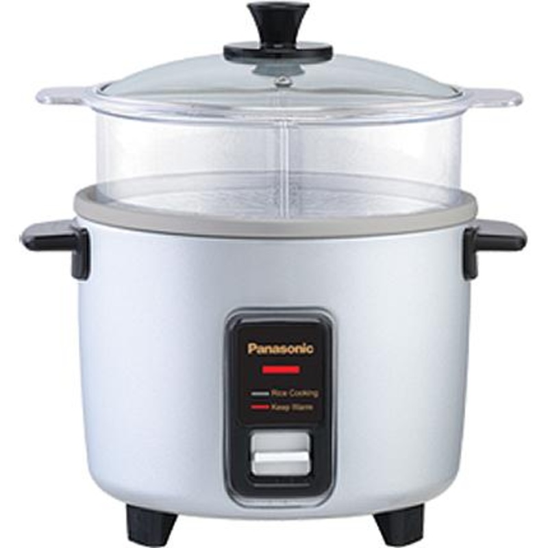 Panasonic 5 Cup Automatic Rice Cooker with Steaming Basket SR-W10FGE