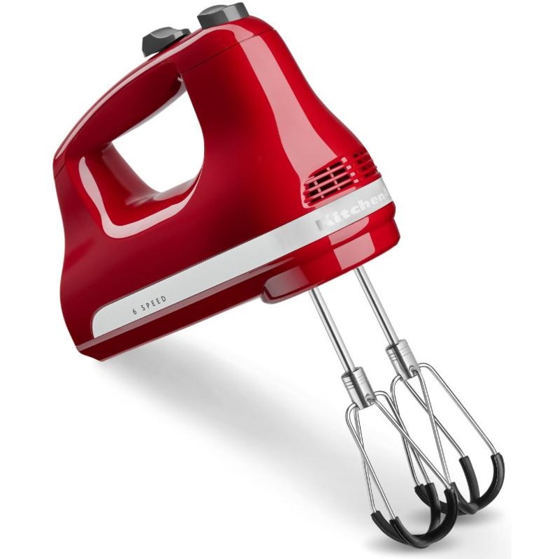 KitchenAid 6 Speed Hand Mixer with Flex Edge Beaters KHM6118ER