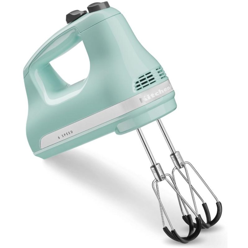 KitchenAid 6 Speed Hand Mixer with Flex Edge Beaters KHM6118IC