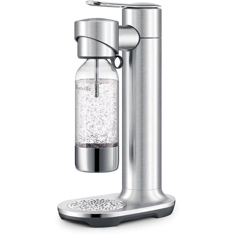 Breville InFizz Aqua Carbonate water machine with CO2 Canister BCA600BSS0ZNA2