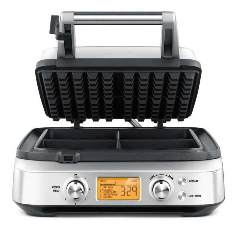 Breville Smart Waffle Pro 4 Slice BWM640BSS1BCA1