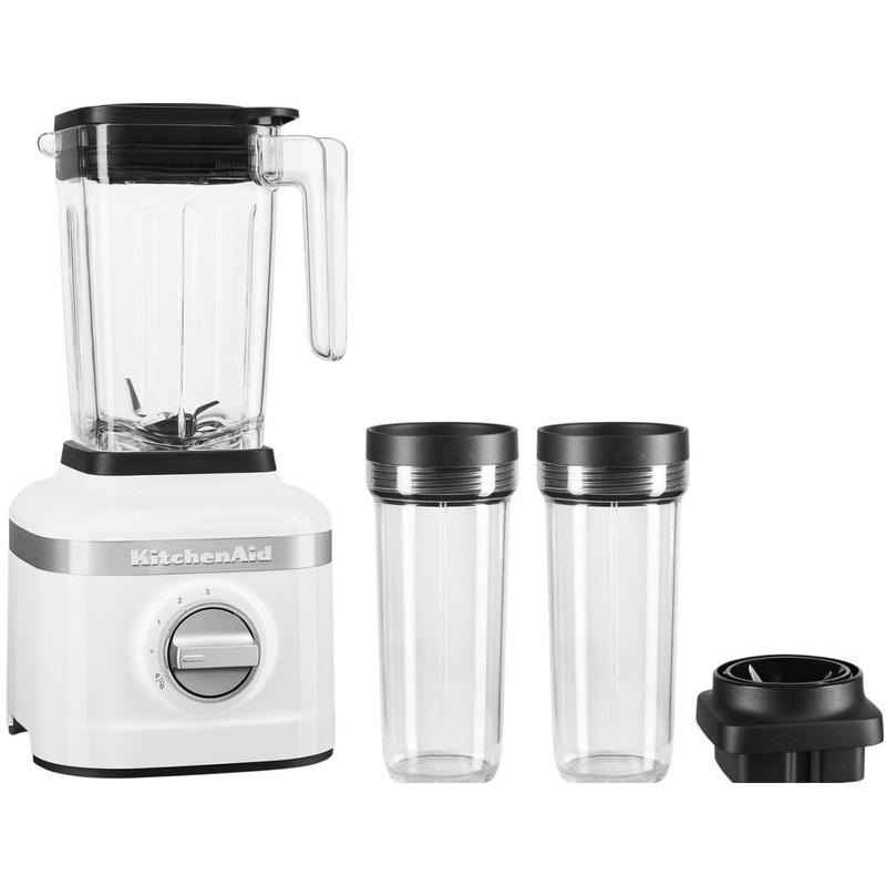 KitchenAid K150 Blender with 2 Personal Blender Jars KSB1332WH