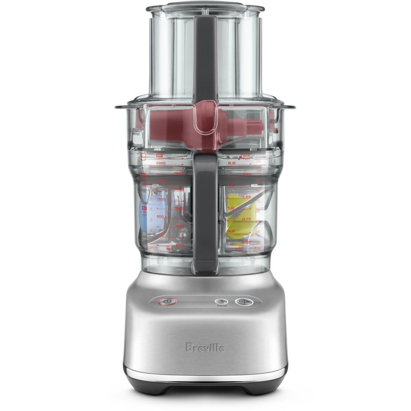 Breville 9-Cup Food Processor with Paradice Kit BFP638BSS1BNA1